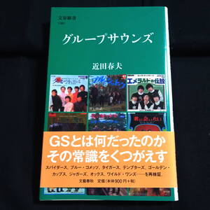 ★即決★文春新書　グループサウンズ　近田春夫　