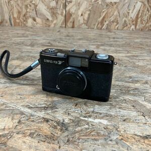 ok1118/1円〜/OLYMPUS-PEN W/オリンパスペン/コンパクトフィルムカメラ/黒ボディ/動作未確認/中古/現状品