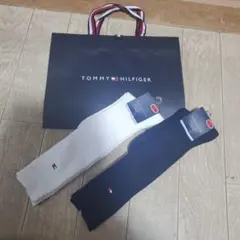 ☆新品☆TOMMY HILFIGER　トミー 靴下 22㎝～24㎝ 2足セット