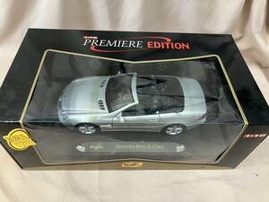 Maisto　PREMIERE EDITION　1：18　Mercedes-Benz　SL-Class　ミニカー模型　コレクション　ベンツ　グレイ