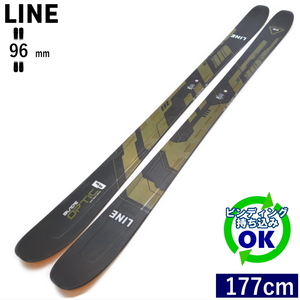 LINE BLADE OPTIC 96[177cm/96mm幅] 23-24 ライン ブレイドオプティック フリースキー ツインチップ 板単体 日本正規品