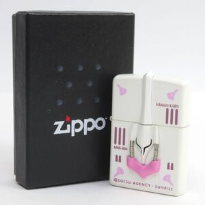 165 Zippo ジッポー 機動戦士ガンダム キュベレイ 2007年1月製造 オイルライター　※中古