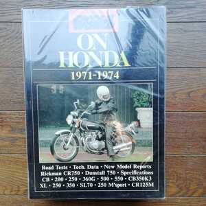 送料込! HONDA 1971-1974 CB好きの方如何でしょうか。 Brooklands Books 洋書のCB書籍。空冷バイク ホンダ 絶版本 未開封品 昭和