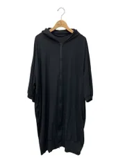 ヨウジヤマモト JUMBO CARDIGAN WITH HOOD FZ-T91-099 パーカー 2 ブラック ITEM0WFJ2GM4