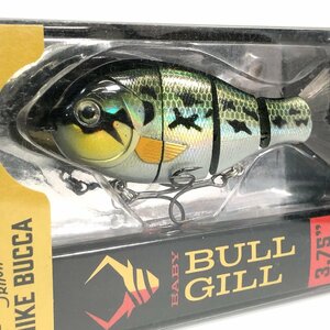 K 【新品 未使用】マイクブッカ ブルギル 3.7S ベイビーバス トライトン ルアー ビッグベイト|MIKE BUCCA CATCH CO BULL GILL BABYBASS