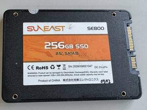 SUNEAST SSD 256GB【動作確認済み】0502　