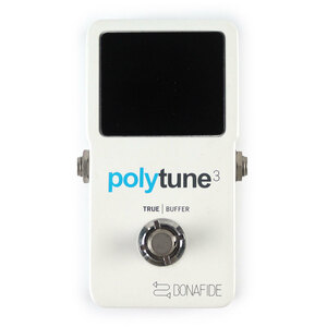 【中古】 チューナー tc electronic PolyTune 3 バッファー内蔵 ポリフォニックチューナー ポリチューン ペダルチューナー