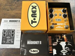 T-REX MUDHONEYⅡ DUAL DISTORTIONエフェクター ディストーション