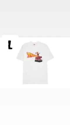 Supreme x Thrasher Back Tail Tee "White"