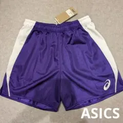 ☆レトロパープル　ASICS　アシックス　バレーボール　ゲームパンツ　パンツ