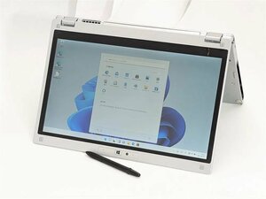 1円～ タッチ 中古良品 ノートPC ペン付き Panasonic CF-MX5AFAVS 第6世代Core i5 高速SSD 無線 Bluetooth カメラ Windows11 Office 保証付