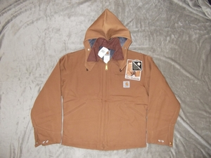 ★未使用デッドストック☆Carhartt カーハート製 デトロイトジャケット 極上美品 US 38R 米国製 90s ビンテージ