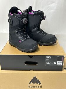 【美品ブーツ】 Burton バートン FELIX Boa 24.0cm US7 Women