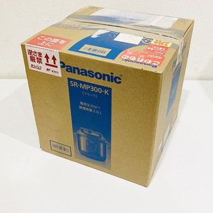 【A5911】Panasonic パナソニック 電気圧力鍋 3L 圧力/低温/無水/煮込/自動調理 レシピブック付 温度過昇防止機能 SR-MP300-K