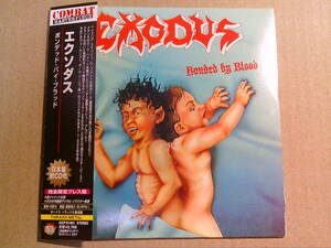 EXODUS[BONDED BY BLOOD / ボンデッド・バイ・ブラッド]CD紙ジャケ