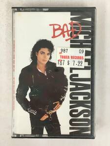 ■□X056 未開封 MICHAEL JACKSON マイケル・ジャクソン BAD バッド カセットテープ□■