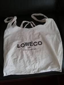 used clothing バッグ　保存袋 サイズ約 37cm×42cm×10cm LOWECO USED CLOTHING 中古 送料230円