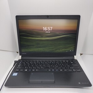 管理:IU-3856/ジャンク扱い/ TOSHIBA dynabook R73/J/i3-7100U/4GB/128GB/Win11/MS Office