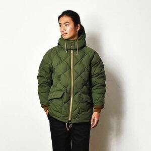 STANDARD CALIFORNIA/スタンダードカリフォルニア SD CLASSIC QUILTED DOWN JKT Olive XL ダウンジャケット キルティング キルトダウン