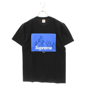 SUPREME シュプリーム 16AW ×UNDERCOVER Sevens Samurai Tee アンダーカバー 七人の侍 プリント半袖Tシャツ ブラック