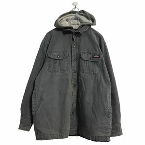 Dickies アクティブ ジャケット M グレー ディッキーズ パーカー ストリート 古着卸 アメリカ仕入 a512-5623