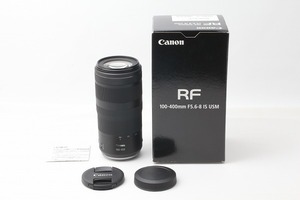 ◆新品同様◆キヤノン Canon RF 100-400mm F5.6-8 IS USM 取説 元箱◇E43014