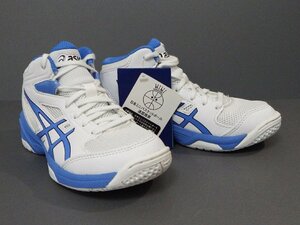 【タグ付】asics アシックス DUNKSHOT MB8 ダンクショットMB8 TBF139 101 19cm 送料別 バスケットボール ジュニア（札）