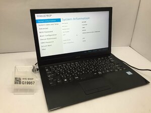 ジャンク/ VAIO VJPB11 Intel Core i3-6100U メモリ4.1GB SSD128.03GB 【G19957】