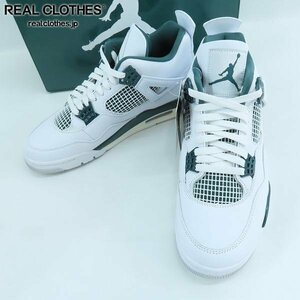 【未使用】NIKE/ナイキ AIR JORDAN 4 RETRO/エアジョーダン 4 レトロ オキシダイズドグリーン FQ8138-103/28.0 /080