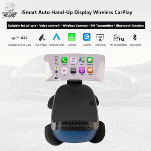 ISMART自動HUDワイヤレスCARPLAY有線ANDROID 自動ソリューション 車 モデルプラグアンドプレイ