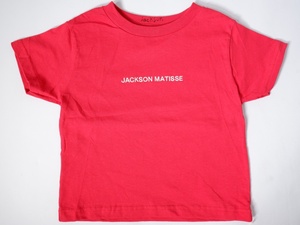 ジャクソンマティスJACKSON MATISSE 2018AW子供服キッズ ロゴ刺繍Tシャツ新品[MTSA51819]