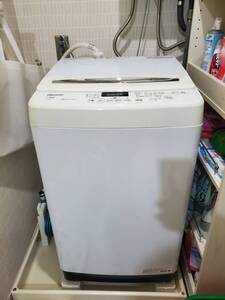 Hisense 7.5kg 洗濯機(HW-G75A)2026年9月までの延長保証付き