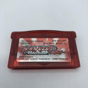 【中古】GBA）ポケットモンスター(ルビー)