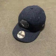 NEWERA train continents navy wool cap