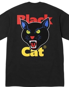 supreme Black Cat Tee シュプリーム ブラック キャット フルロゴ 店舗購入 黒 半タグ付き！ 新品未使用品！