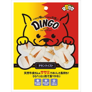 （まとめ買い）スペクトラムブランズジャパン DINGO ディンゴ ミート・イン・ザ・ミドル チキンツイスト 7本入 〔×12〕