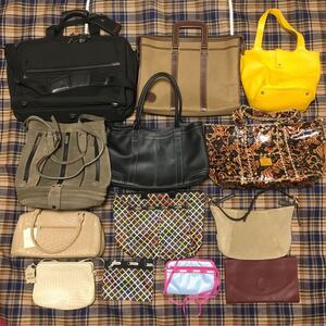 【豪華13点】清掃済 COACH TUMI HUNTING WORLD Cartier LACOSTE LeSportsac CRYSTAL BALL LAURA PELLATI オーストリッチ バッグ 1スタ ③