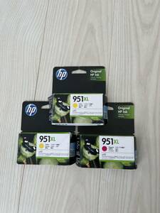 ★未開封保管品★HP 951XL 純正 インクカートリッジ イエロー ＆マゼンタ★3点セット★