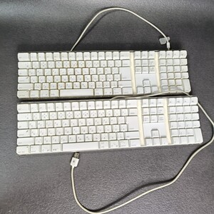 A1048 Apple アップル キーボード Keyboard 日本語キーボード USBキーボード Mac　現状品　汚れ