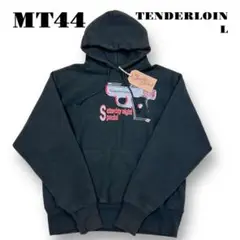 希少品！ TENDERLOIN プル オーバー パーカー 初期 ブラック 黒 L