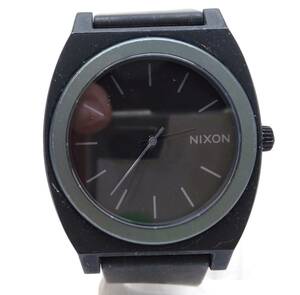 ジャンク nixon ニクソン MINIMAL 黒 クォーツ 腕時計