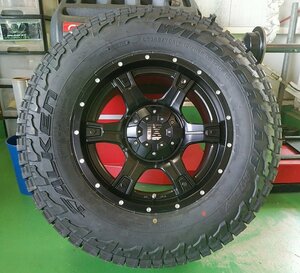 ファルケン ワイルドピーク AT3W 265/65R17 265/70R17 サーフ FJクルーザー プラド ハイラックス タイヤホイール 17インチ OutLaw