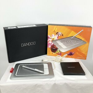 ☆Wacom(ワコム) ペンタブレット Bamboo(バンブー) CTH-461 シルバー イラスト 絵描き グラフィック 一部動作確認済み 現状品 0.97kg☆