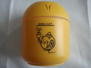 YellowHat・イエローハット^,,.ハットにゃんUSB加湿器*イエロー(乾燥する冬に大活躍!)_.,,^「新品」