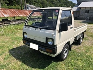 平成2年式三菱ミニキャブトラック　希少クーラー搭載車！車検令和6年12月迄あります！