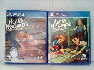 PS4　［Hello Neighbor + hide and seek］ハローネイバー　北米版　日本語可