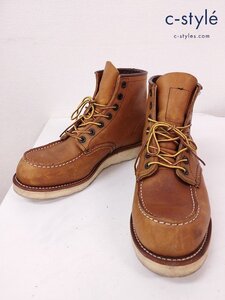 A757b [人気] RED WING レッドウィング 6-inch Classic Moc 875 ブーツ 26ｃｍ ブラウン系 | シューズ N