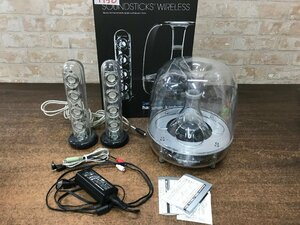 ※ジャンク品※　Harman　kardon　スケルトンスピーカー　SoundSticks　Wireless