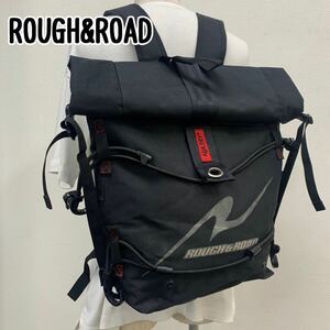 Y■ ROUGH&ROAD ラフ&ロード AQA DRY アクアドライ 防水バックパック ブラック 黒 リュック ザック 防水バッグ 鞄 バイク