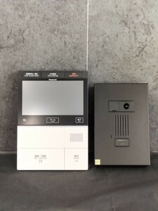 (A-414)Panasonic インターホン親子セット◆マンションHA Iシリーズ用 共同住宅用◆22年、23年製◆セキュリティ用品◆モデルルーム展示品